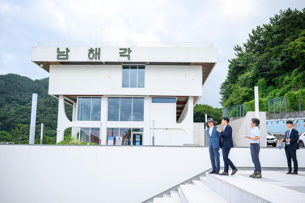 현장점검 - 남해대교관광자원화사업8